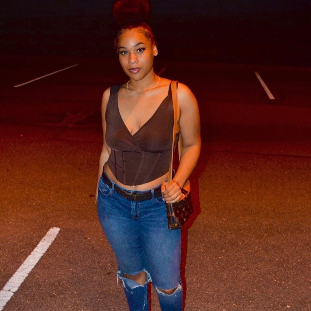 Brown top
